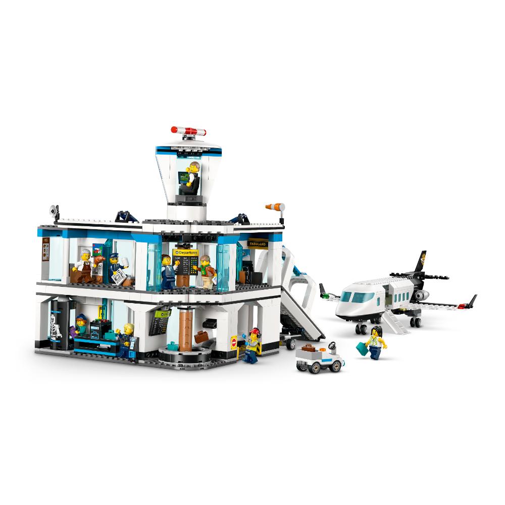 AEROPUERTO CON AVIÓN