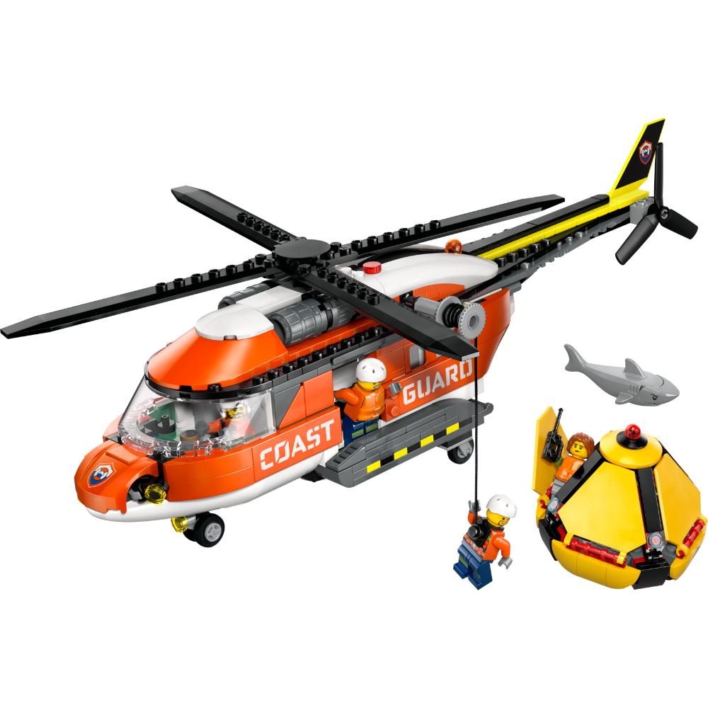 LEGO®City: Helicóptero De Guardacostas (60503)_002