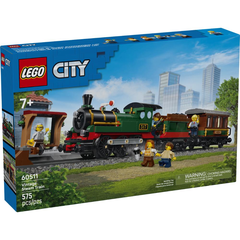 LEGO®City: Tren De Vapor Clásico (60511)_001