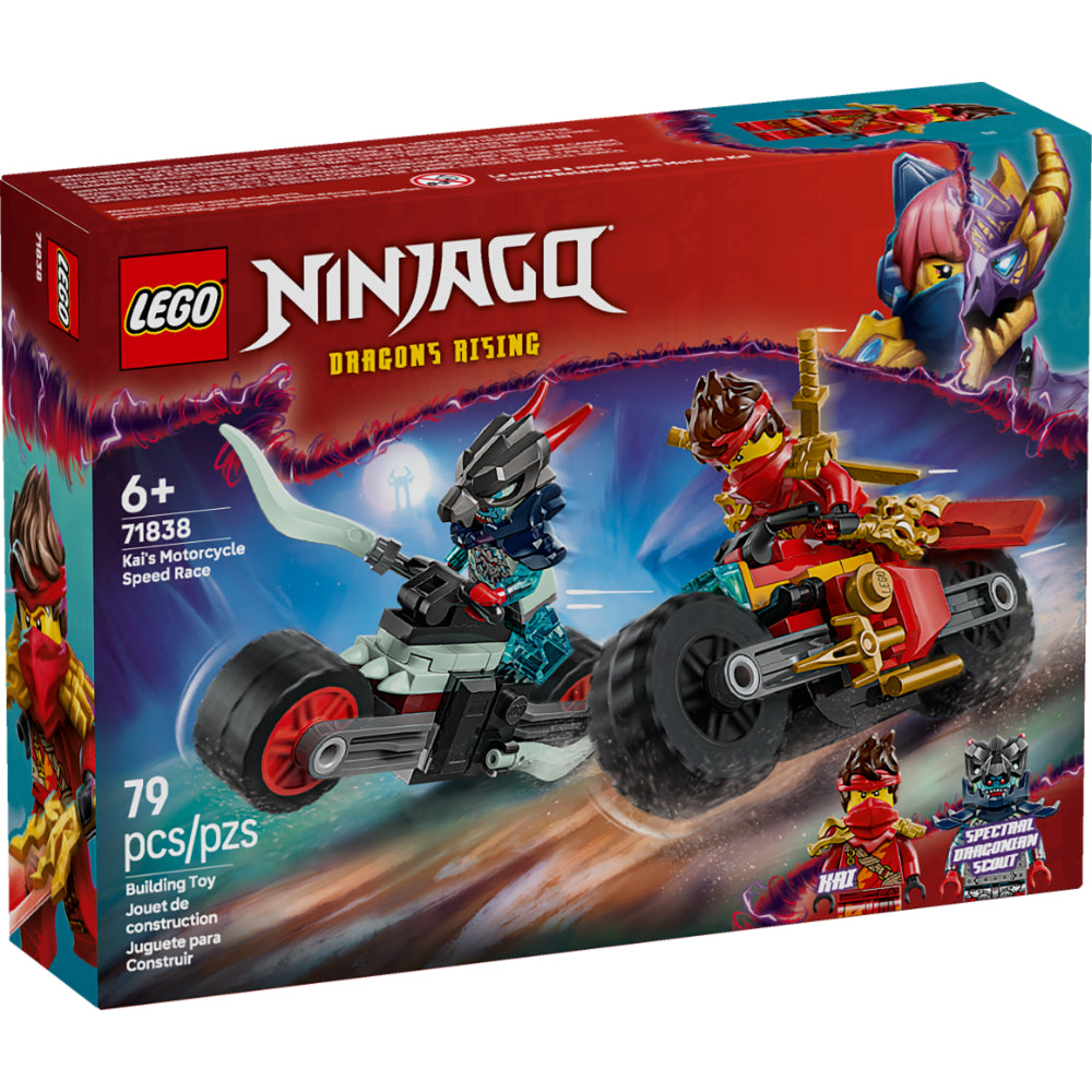 LEGO®Ninjago: Carrera Relámpago En Moto De Kai (71838)_001