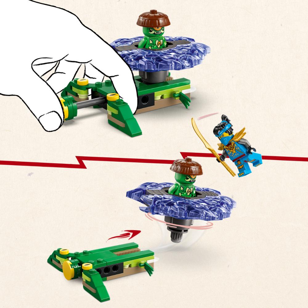 NYA VS. SPINNER DEL MONSTRUO MUTANTE