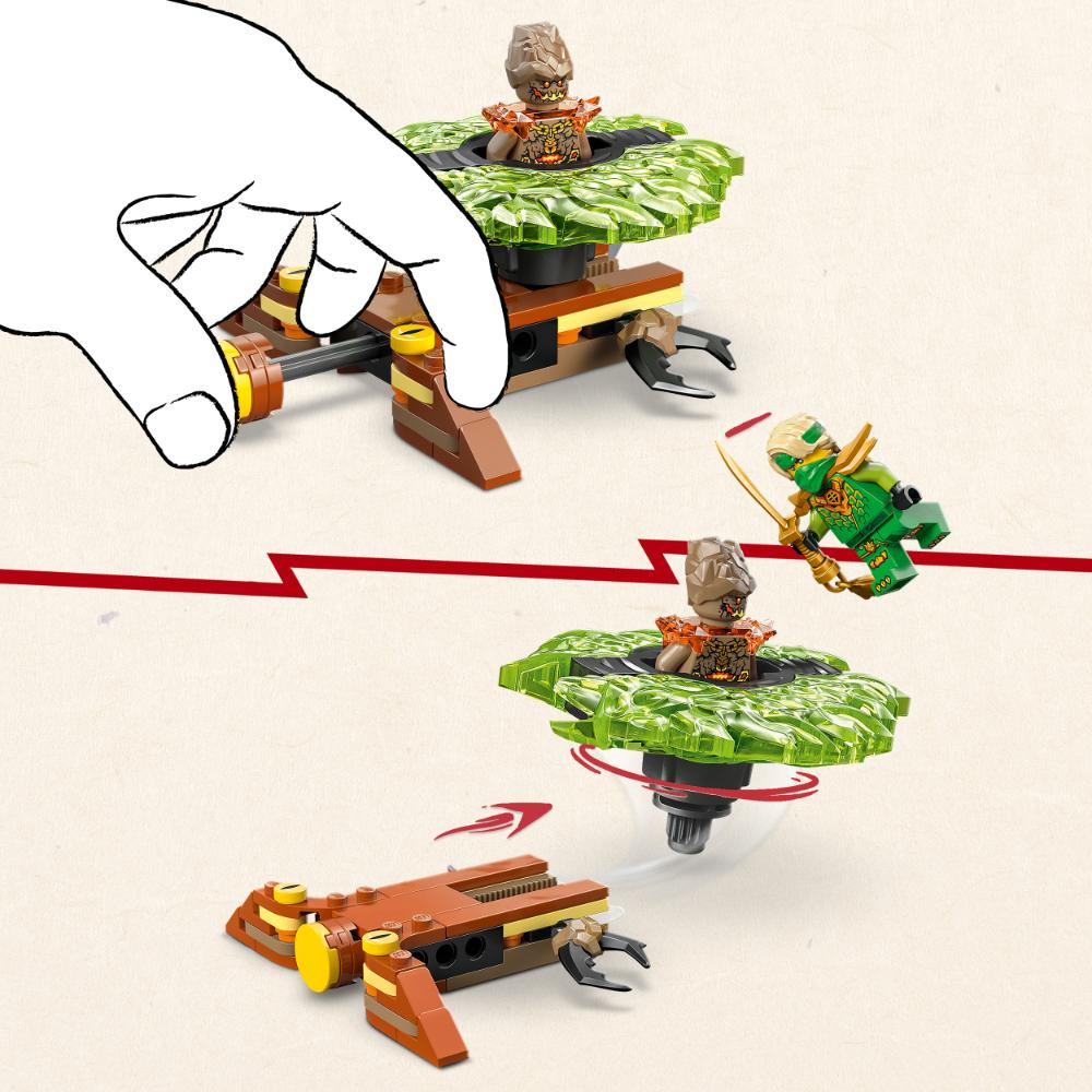 LLOYD VS. SPINNER DEL MONSTRUO DE TIERRA