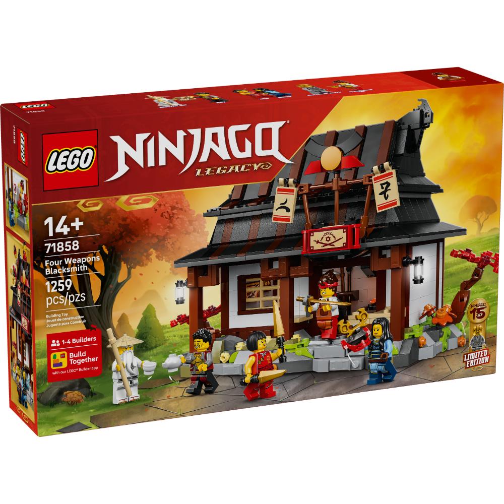LEGO®Ninjago: Herrería Cuatro Armas: 15 Aniversario (71858)_001