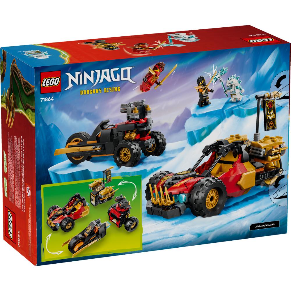 LEGO®Ninjago: Vehículos Combinables De Kai Y Cole (71864)_003