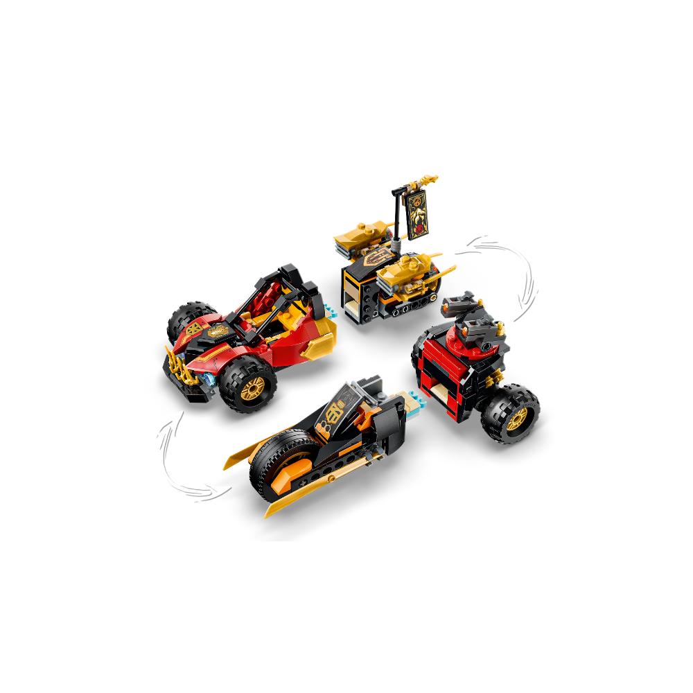 LEGO®Ninjago: Vehículos Combinables De Kai Y Cole (71864)_008