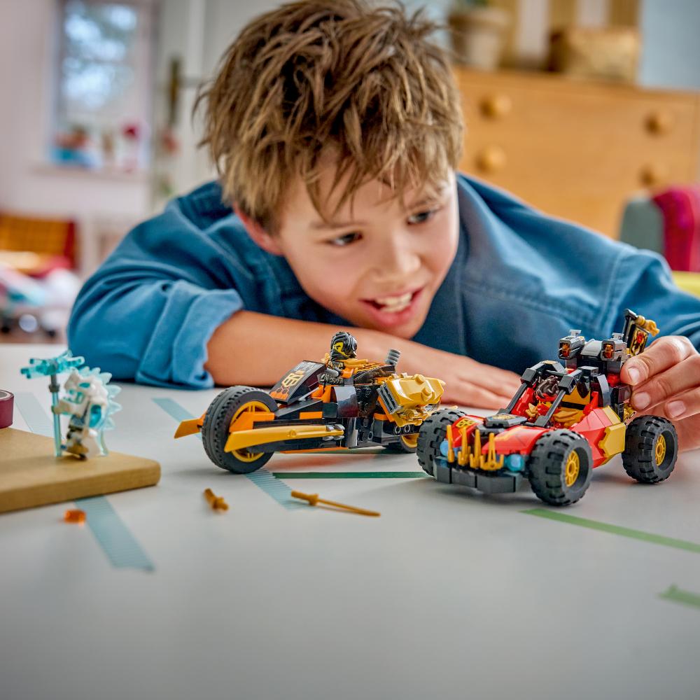 LEGO®Ninjago: Vehículos Combinables De Kai Y Cole (71864)_010