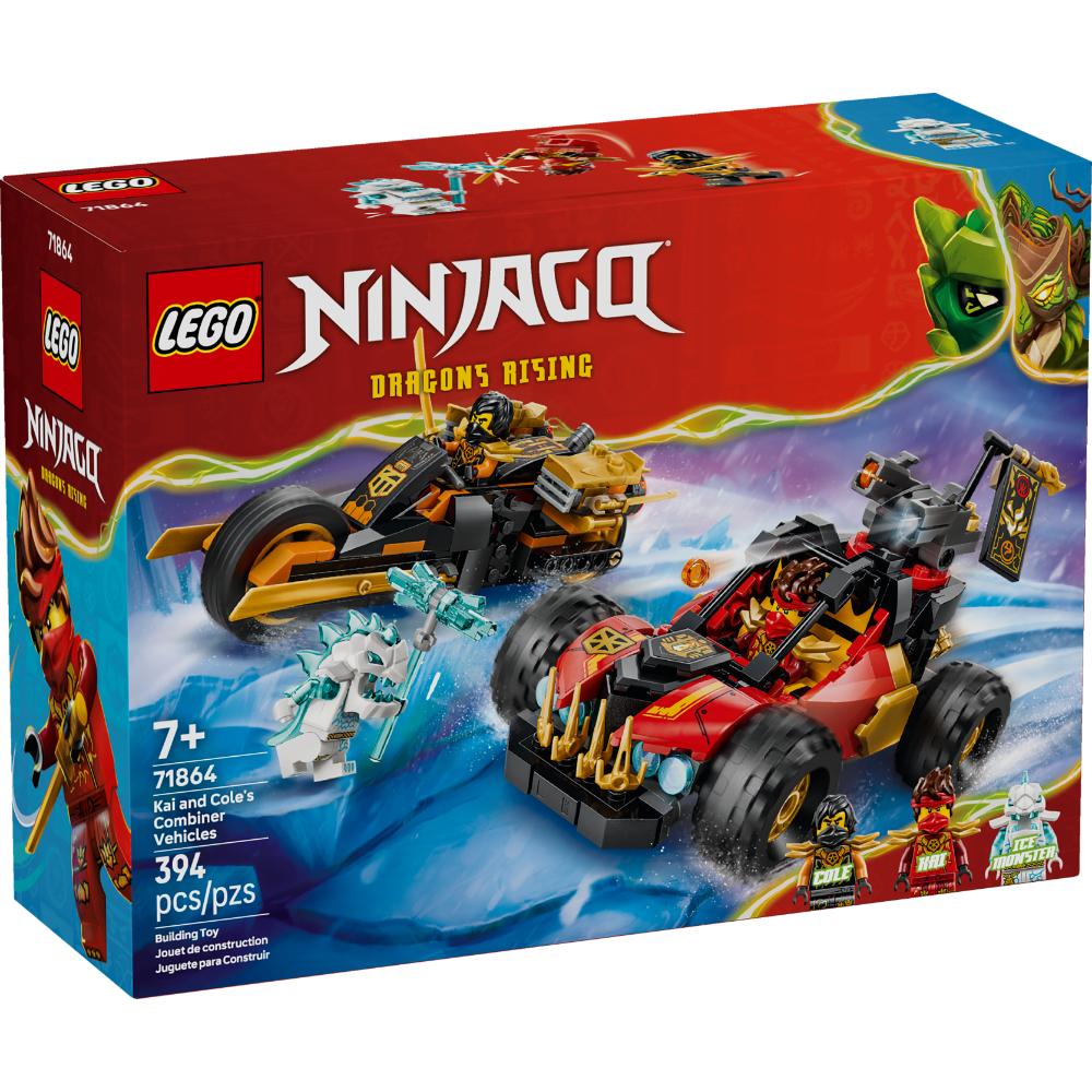 LEGO®Ninjago: Vehículos Combinables De Kai Y Cole (71864)_001