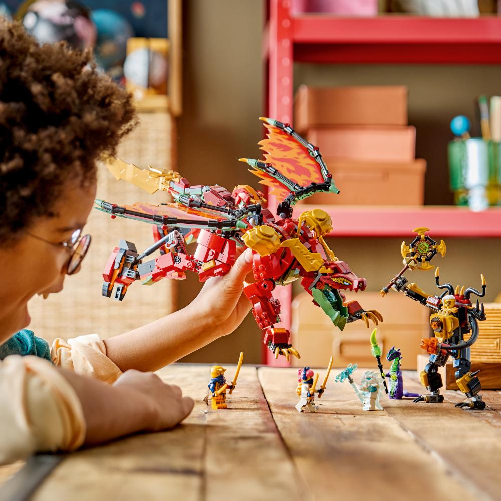 LEGO®Ninjago: Meca Dragón Transformable De Wyldfyre (71868)_012