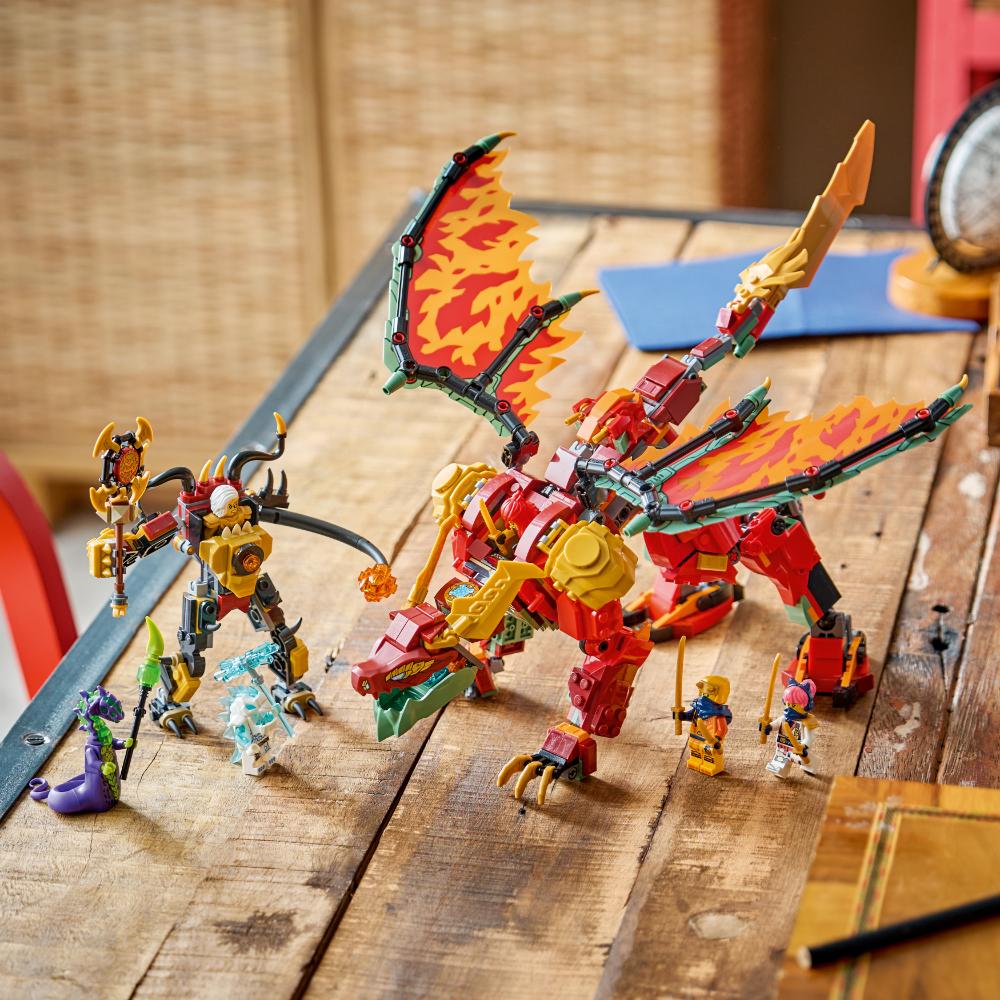 LEGO®Ninjago: Meca Dragón Transformable De Wyldfyre (71868)_013