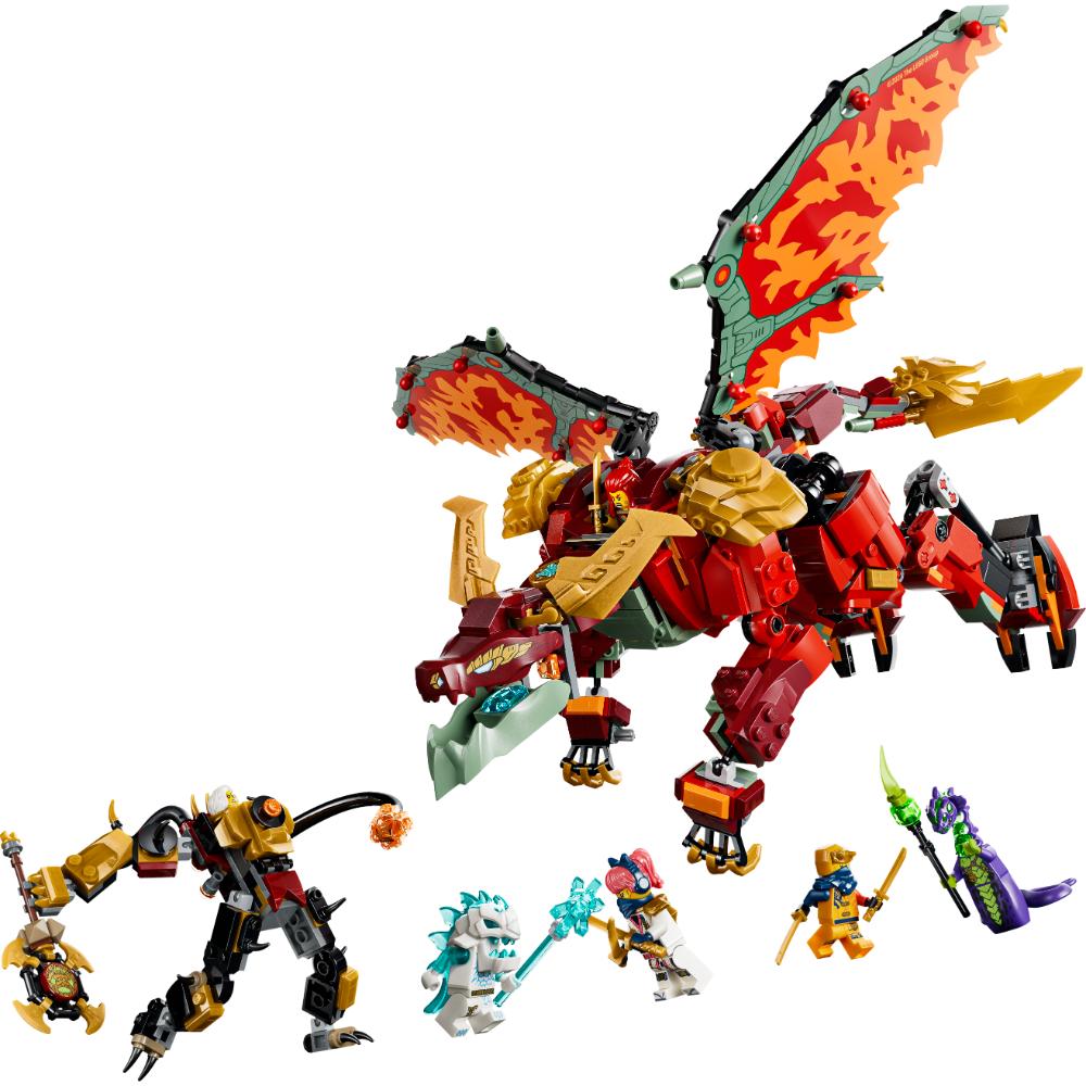 LEGO®Ninjago: Meca Dragón Transformable De Wyldfyre (71868)_002