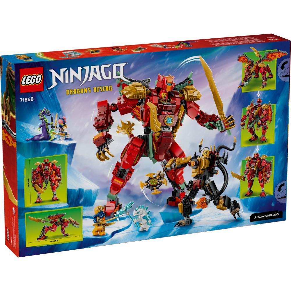 LEGO®Ninjago: Meca Dragón Transformable De Wyldfyre (71868)_003