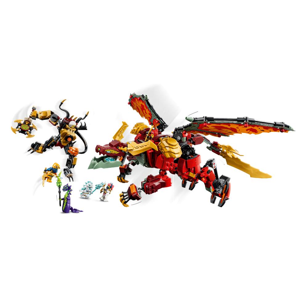 LEGO®Ninjago: Meca Dragón Transformable De Wyldfyre (71868)_004