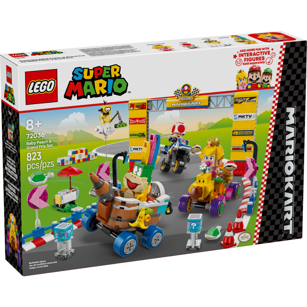 LEGO®Leaf 2020: Mario Kart™: Set Bebé Peach Y Grand Prix (72036)_001