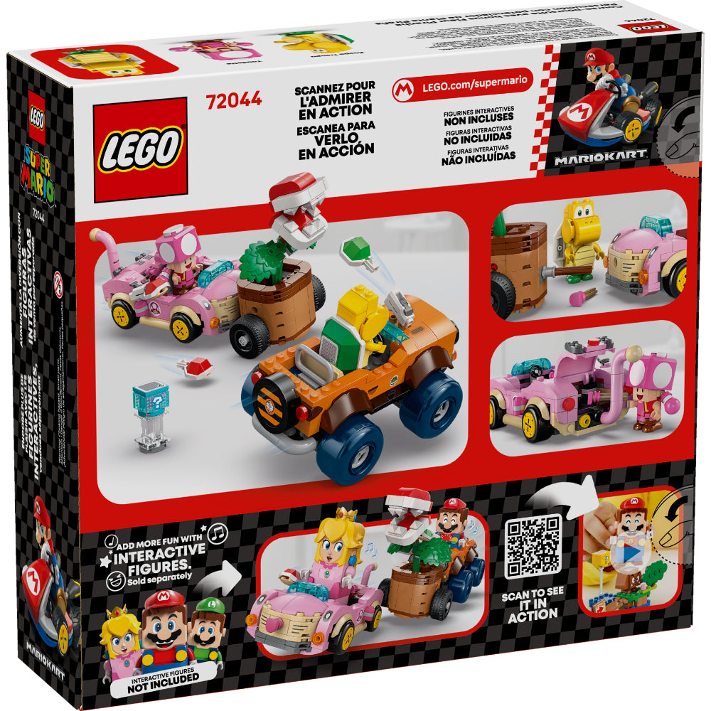 LEGO®Super Mario: Mario Kart™ – Persecución Con Potenciador De Planta Piraña (72044)_003