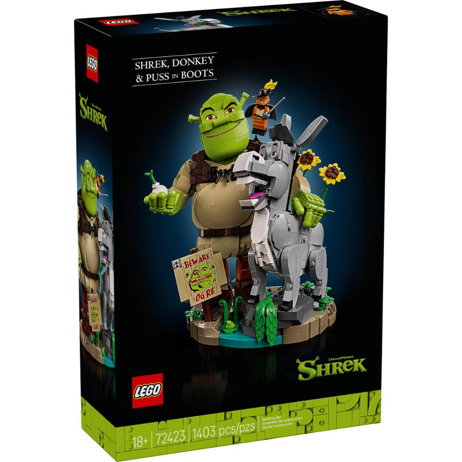 LEGO®Shrek: Shrek, Burro Y Gato Con Botas (72423)_001