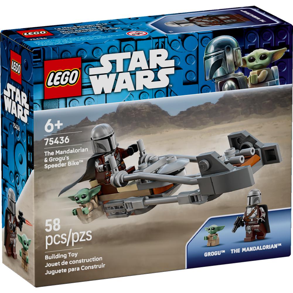 LEGO®Star Wars TM:Moto Speeder del Mandaloriano y Grogu (75436)_001