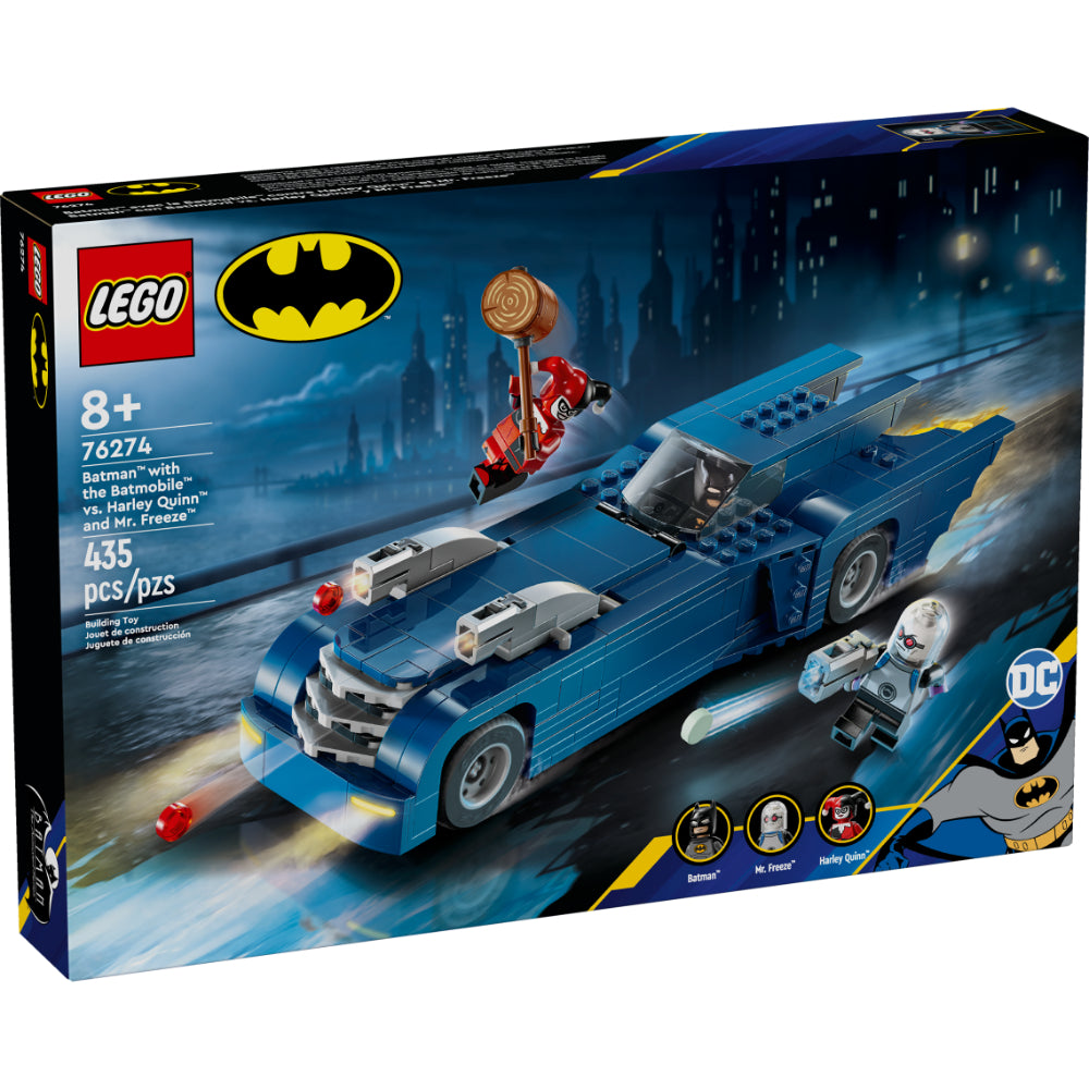 LEGO®Dc Super Heroes: Batman™ Con Batmóvil Vs. Harley Quinn™ Y Mr. Freeze™ (76274)_001