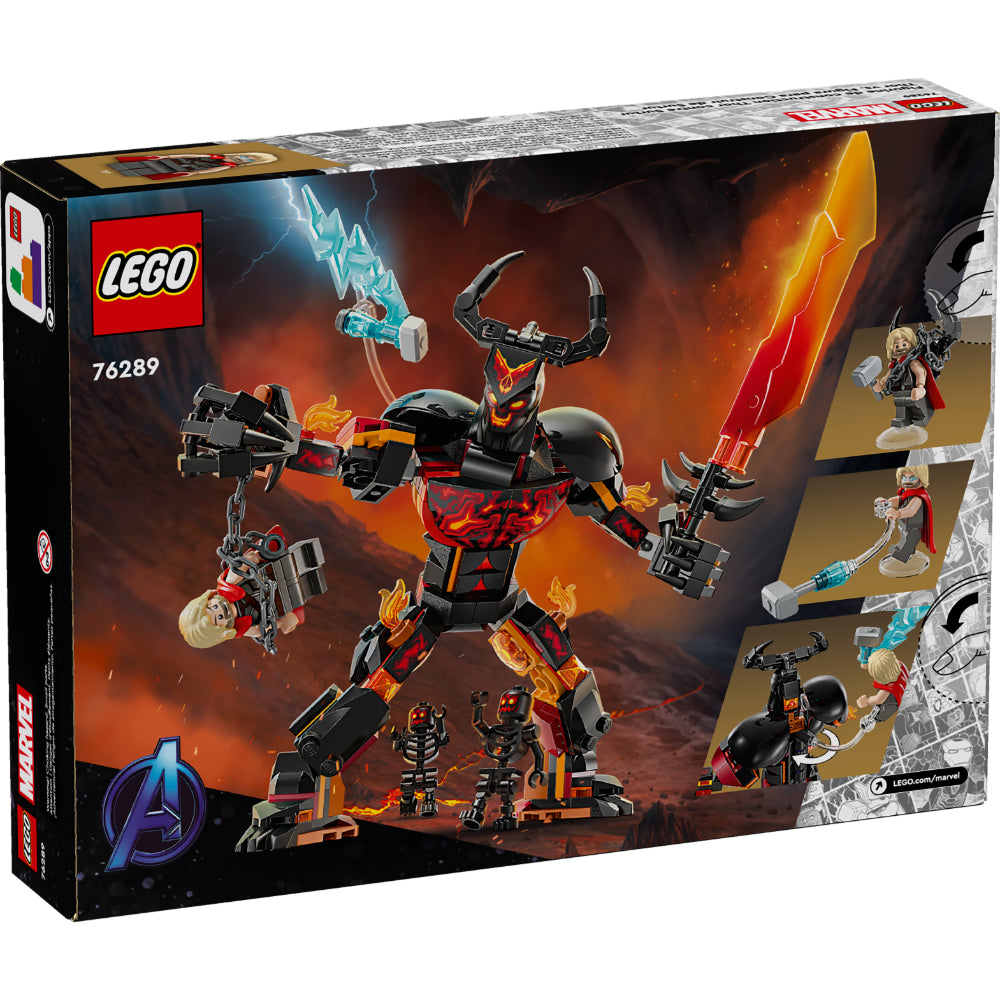 LEGO®Marvel Super Heroes: Thor Vs. Figura Para Construir De Surtur (76289)_003