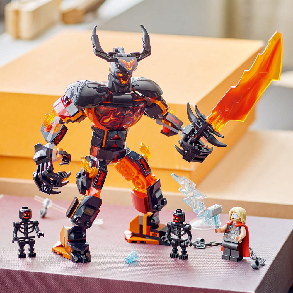 LEGO®Marvel Super Heroes: Thor Vs. Figura Para Construir De Surtur (76289)_009