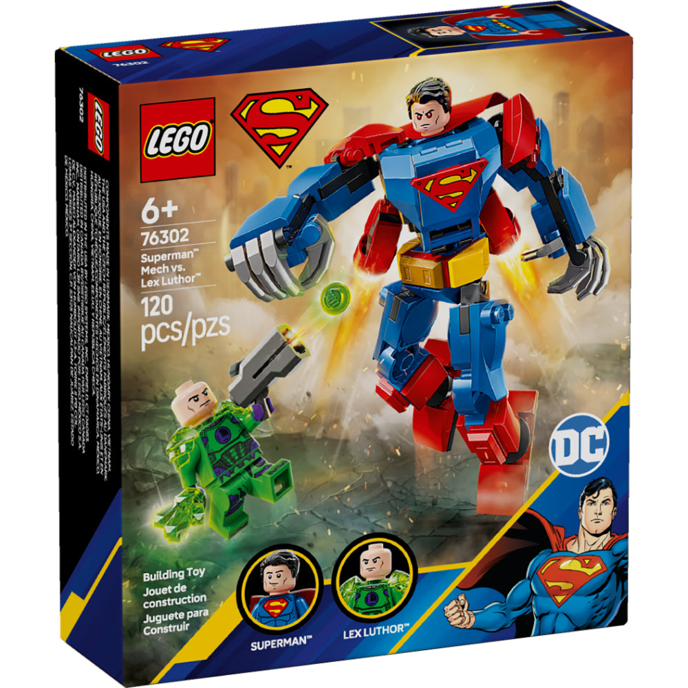 LEGO®Dc Super Heroes: Armadura Robótica De Superman™ Vs. Lex Luthor™ (76302)_001