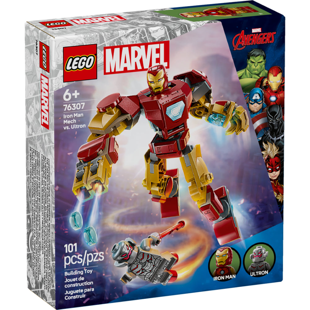 LEGO®Marvel Super Heroes: Armadura Robótica De Iron Man Vs. Ultrón (76307)_001