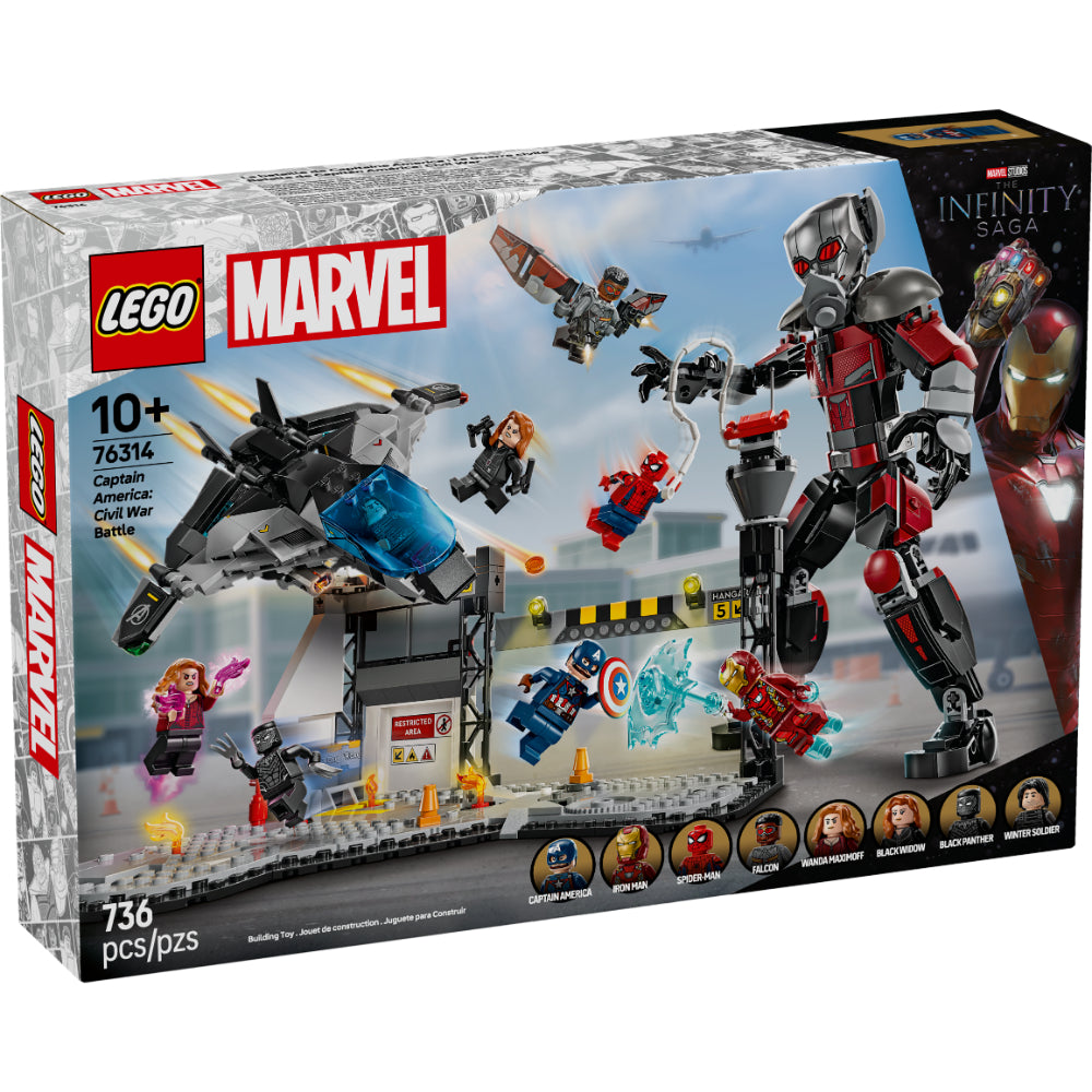 LEGO®Marvel Super Heroes: Gran Batalla De Capitán América: Civil War (76314)_001