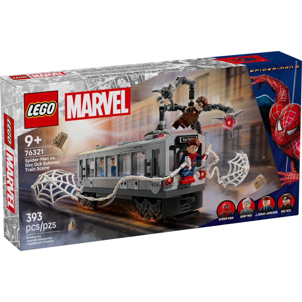 LEGO®Marvel Super Heroes: Spider-Man Vs. Doc Ock: Escena Del Tren Subterráneo (76321)_001