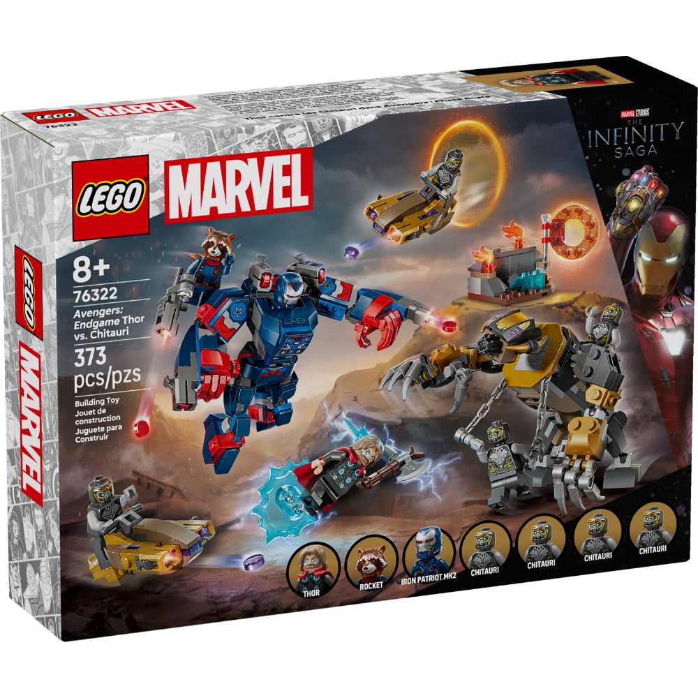 LEGO®Marvel Super Heroes: Thor De Avengers: Endgame Vs. Chitauri (76322)_001