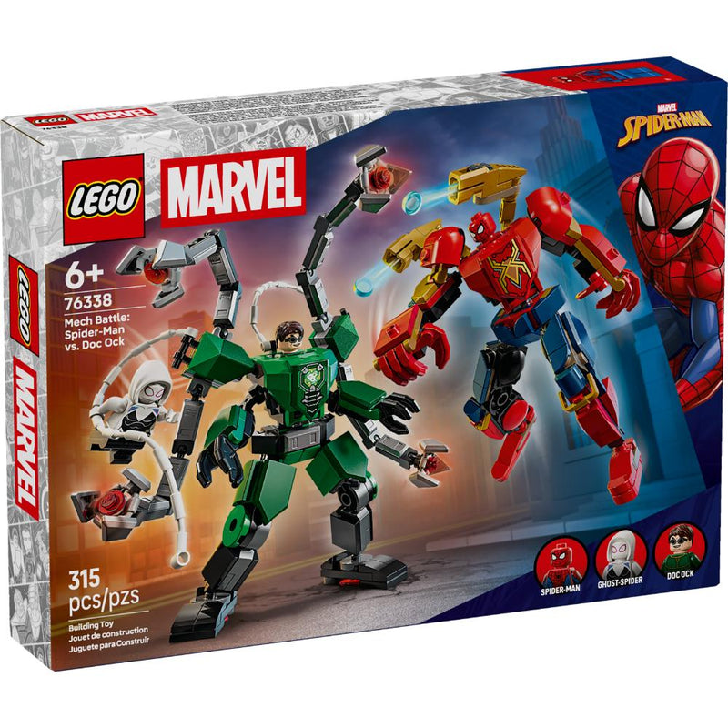 LEGO®Super Heroes:Batalla de Armaduras Robóticas: Spider-Man vs. Doc Ock (76338)_001