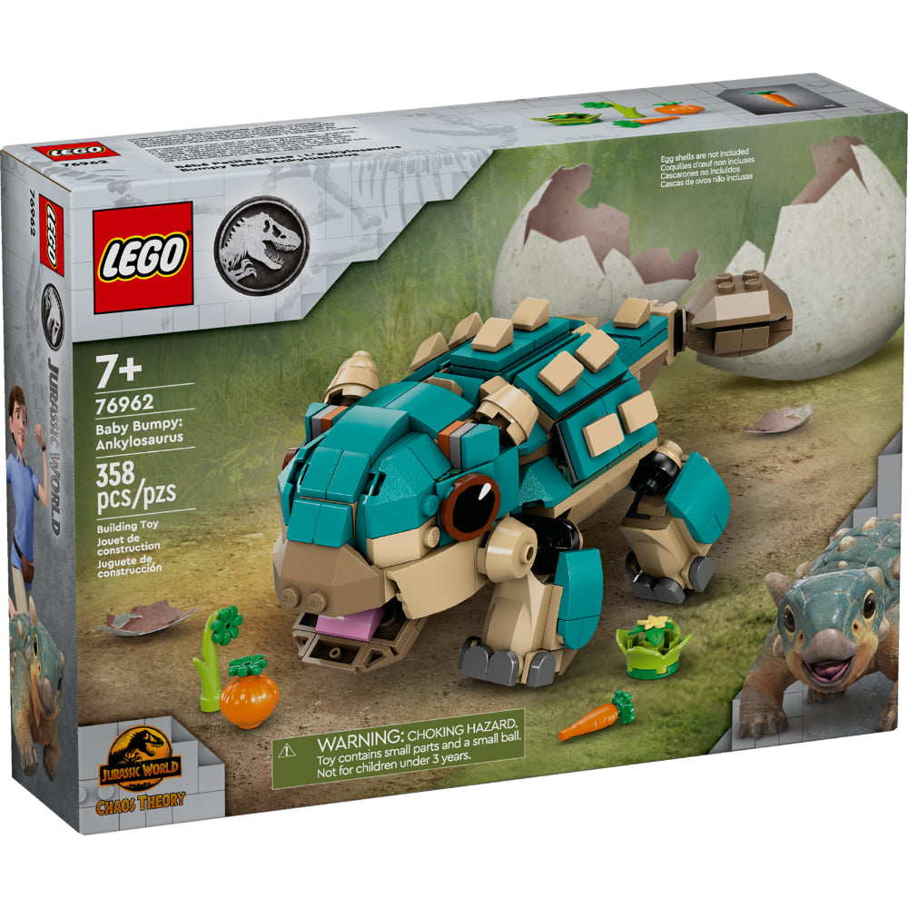 LEGO® Jurassic World: Bumpy Bebé: Ankylosaurus LEGO — LEGO COLOMBIA