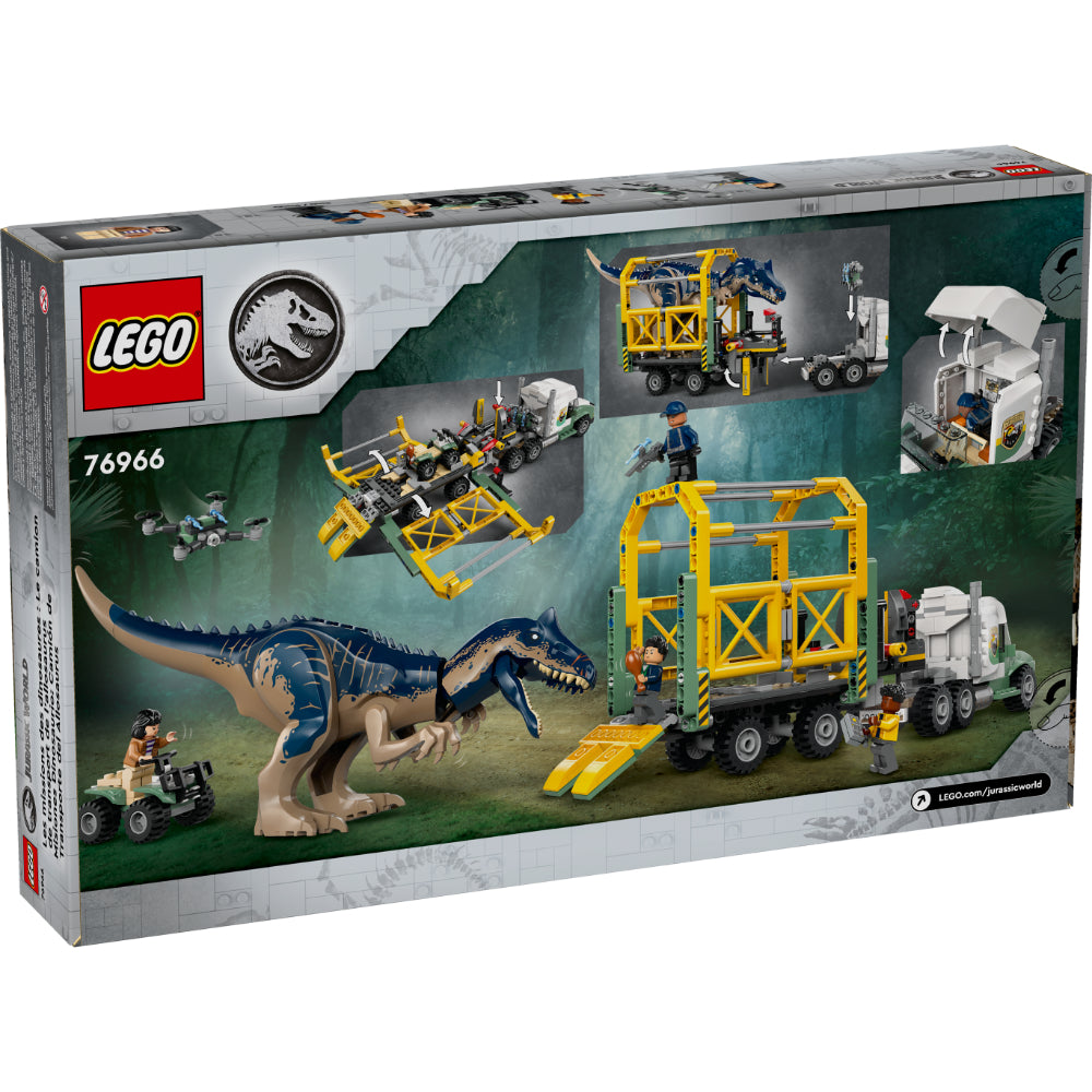 LEGO®Jurassic World: Misiones Dinosaurio: Camión De Transporte Del Allosaurus (76966)_003