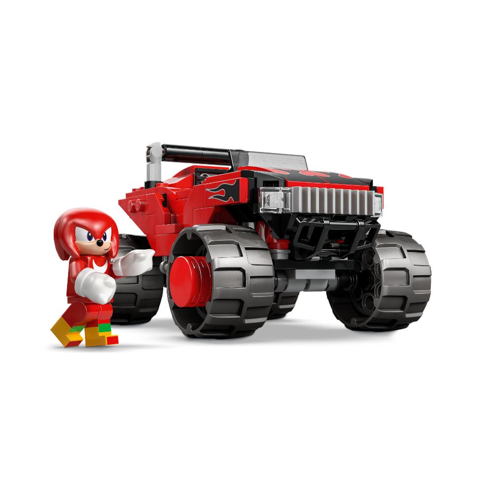 AUTO DE SILVER VS. CAMIONETA MONSTRUO DE KNUCKLES