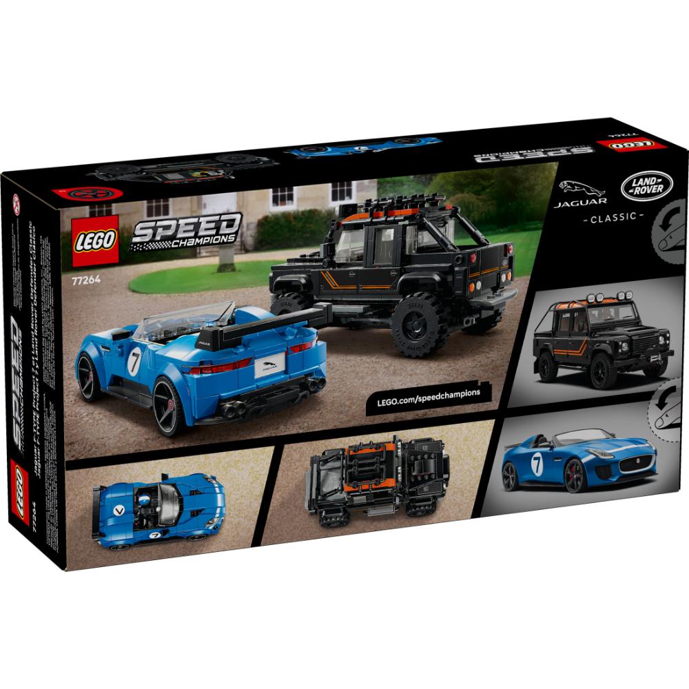 LEGO®Speed Champions: Jaguar Project 7 Y Land Rover Defender (77264)_003