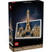 Set LEGO® Architecture París Ciudad del Amor con Torre Eiffel, Notre Dame, Arco del Triunfo y Louvre