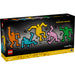 Set LEGO® Art Keith Haring: Figuras Danzantes (31216) inspirado en el arte pop, con cinco coloridas figuras independientes para construir y exhibir.