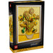 Set LEGO® Art Los Girasoles de Vincent van Gogh (31215), una versión 3D en ladrillos inspirada en la obra original del artista, creada junto al Museo Van Gogh.