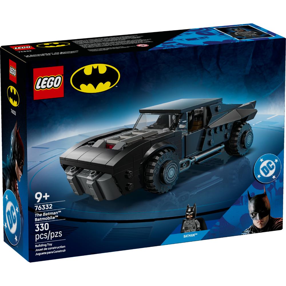LEGO DC Batman Batimóvil The Batman 76332 con minifigura de Batman, cabina detallada, techo removible y moneda conmemorativa dorada