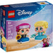 Set LEGO® Disney Frozen Mini Anna y Elsa con figuras articuladas y accesorios para jugar y exhibir