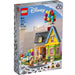 LEGO Disney y Pixar Casa de Up 43217 con Carl Fredricksen, Russell y el perro Dug, set de 598 piezas