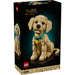 Set LEGO® Icons cachorro de Golden Retriever con figura articulada y collar decorativo
