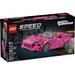 LEGO Speed Champions Honda S2000 rosa de Rápidos y Furiosos 77241 con minifigura de Suki y 300 piezas