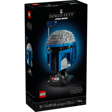Casco LEGO® Star Wars de Jango Fett con soporte de exhibición