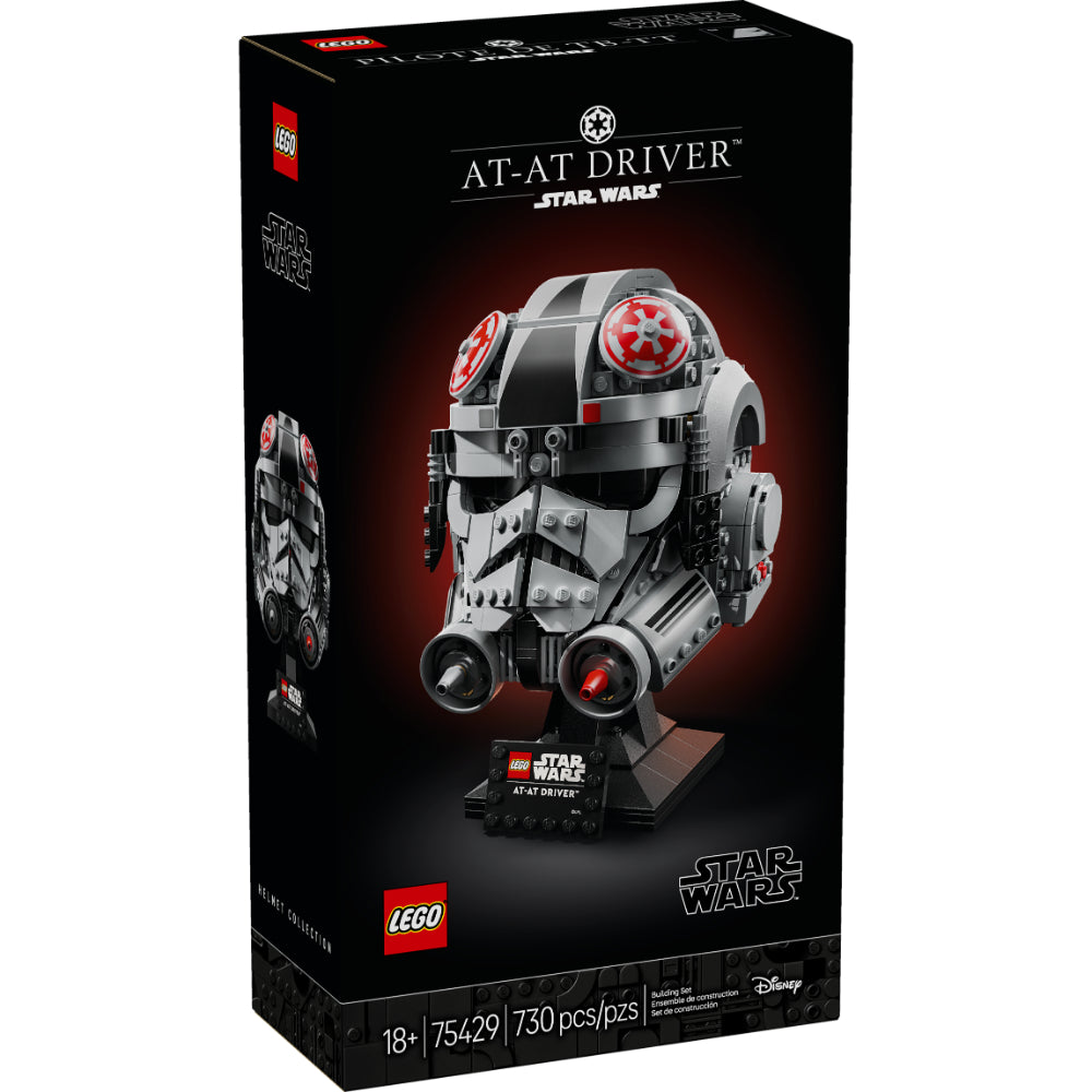 LEGO Star Wars Casco de Piloto de AT-AT 75429 modelo construible coleccionable para adultos