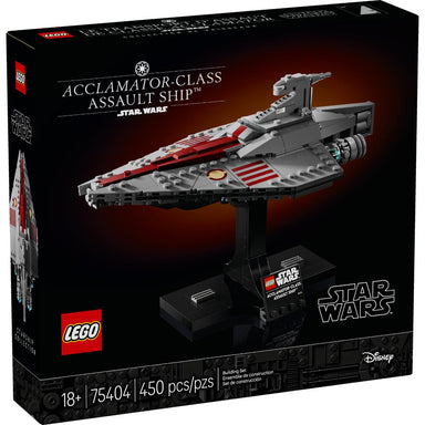 LEGO Star Wars Nave de Asalto Clase Acclamator 75404 maqueta construible coleccionable para adultos
