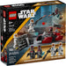 Set LEGO Star Wars 75449 Pack de Combate con 2 supercomandos Mandalorianos, 2 soldados clon de la 332, speeder Mandaloriano, barricada y accesorios inspirado en Star Wars: Las Guerras Clon.