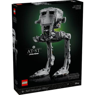 LEGO Star Wars Ultimate Collector Series Caminante AT-ST 75417 con piloto AT-ST exclusivo y 1513 piezas para adultos