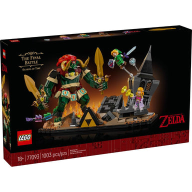 LEGO The Legend of Zelda Ocarina of Time El Combate Final 77093 con Link, Zelda, Ganondorf, Ganon, Navi y castillo en ruinas construible