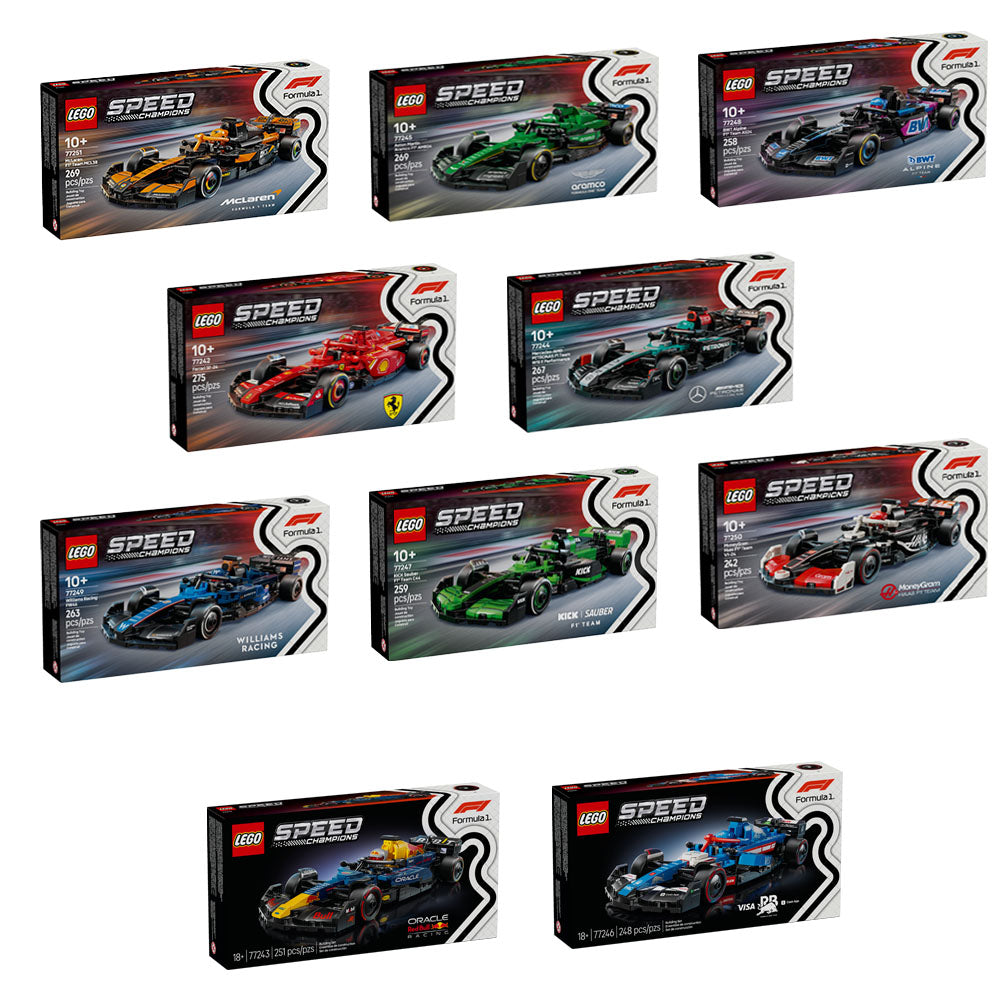COMBO SPEED CHAMPIONS F1® + AFICHE DE REGALO