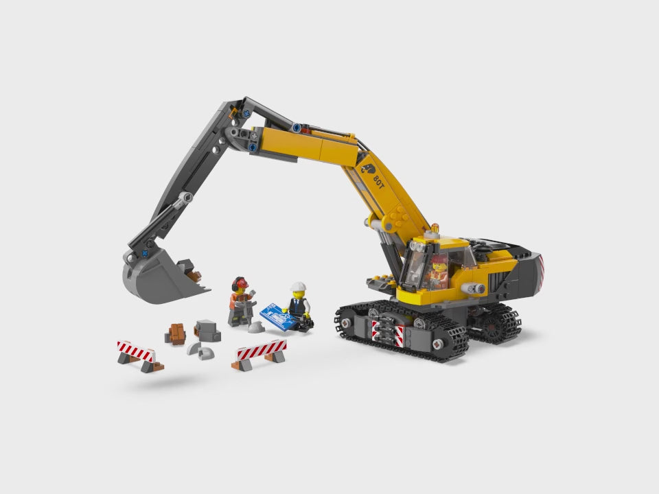 LEGO®City: Excavadora De Obra Amarilla (60420)