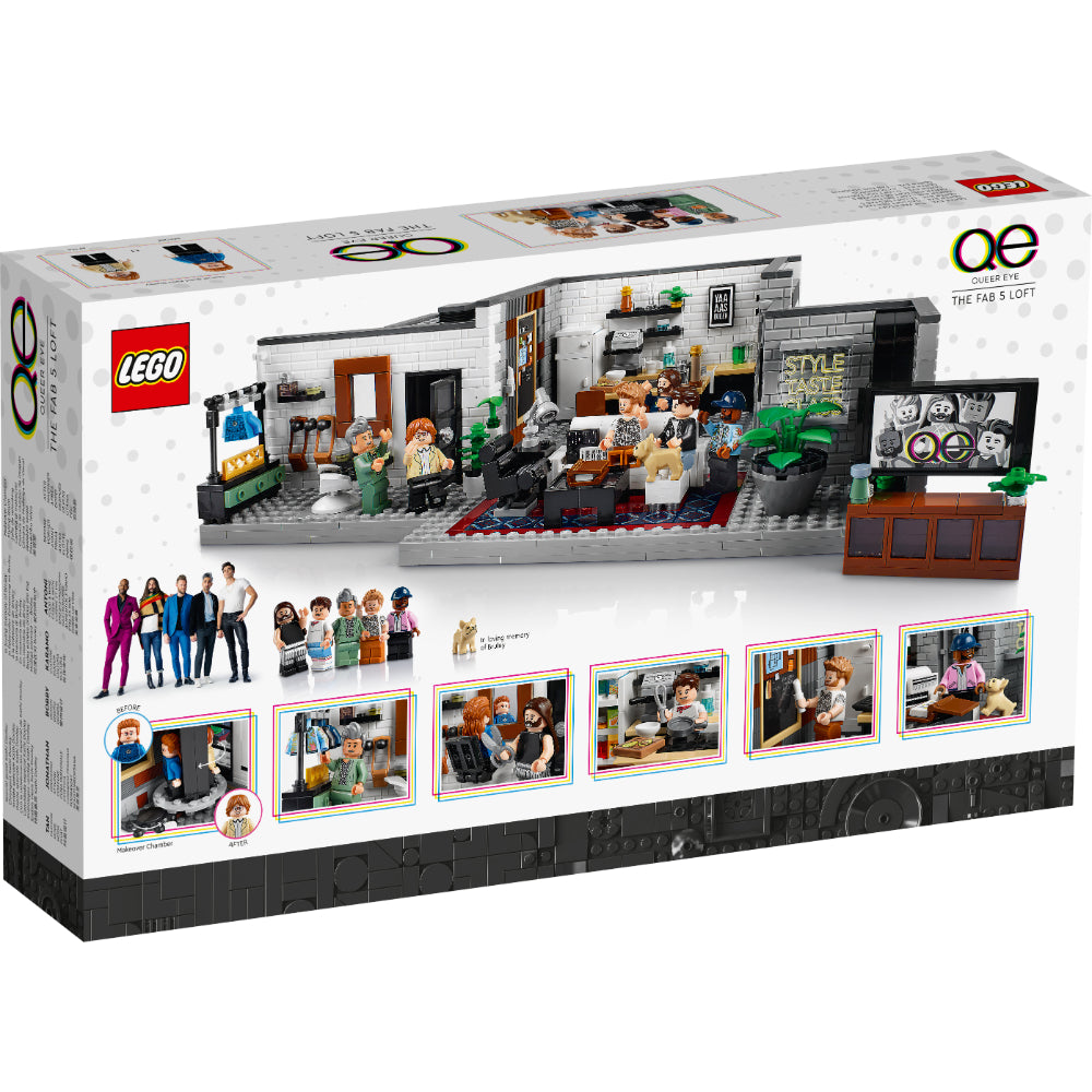 LEGO®: Queer Eye: Loft de los Fab 5 (10291)